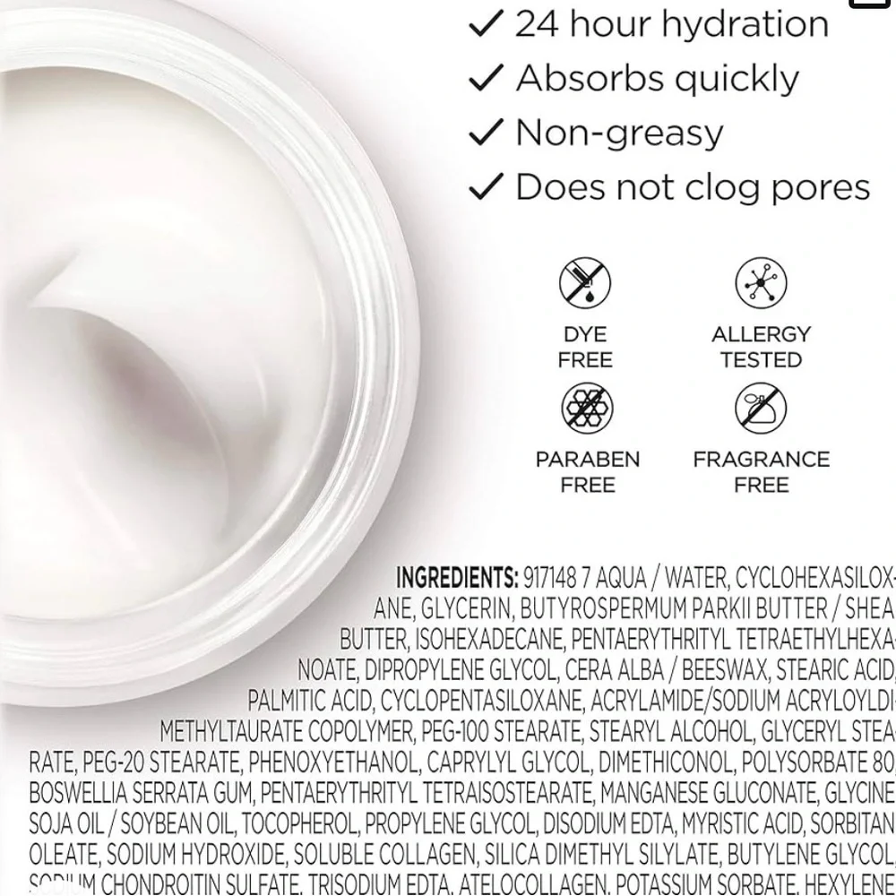 NWT 3/20 L’Oréal Paris Daily Moisturizer Collagen Moisture Filler